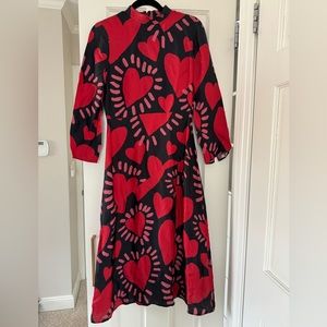 Farm Rio dress (worn once)! Size xs